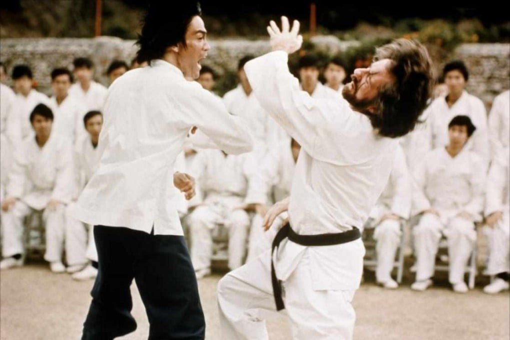 Bruce Lee and Robert Wall fight in ‘Enter The Dragon’. Photo: Alamy