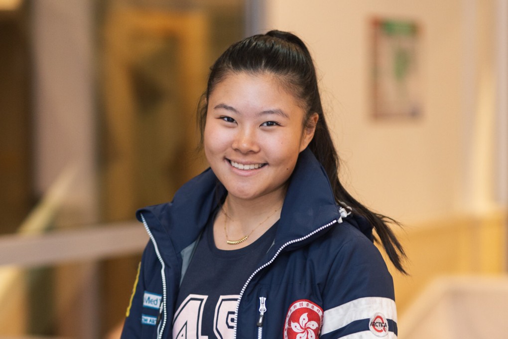 Hong Kong’s Beijing 2022 Winter Olympic Games representative Alpine skier Audrey King. Photo: Ski Association of Hong Kong