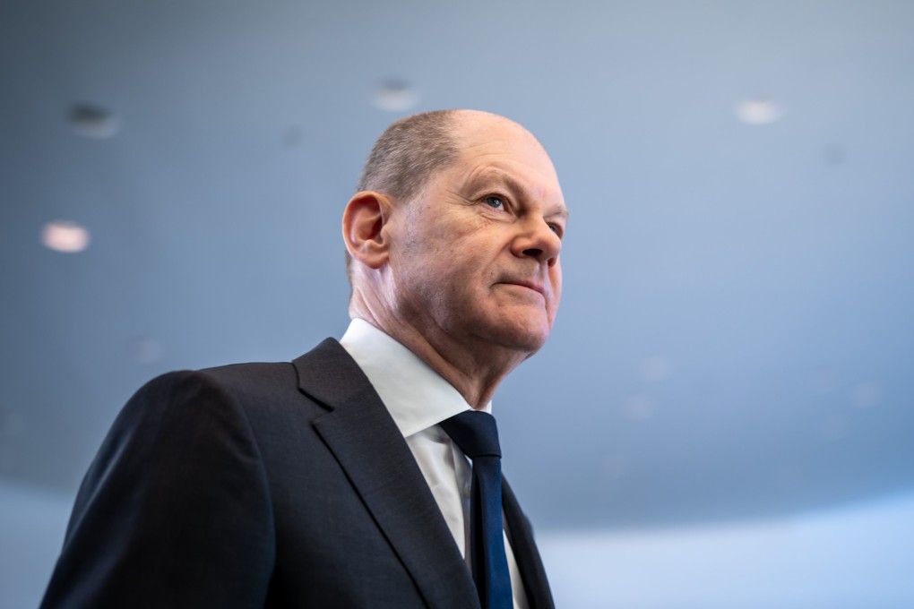 German Chancellor Olaf Scholz arrives for a cabinet meeting at the Federal Chancellery in January. Photo: dpa