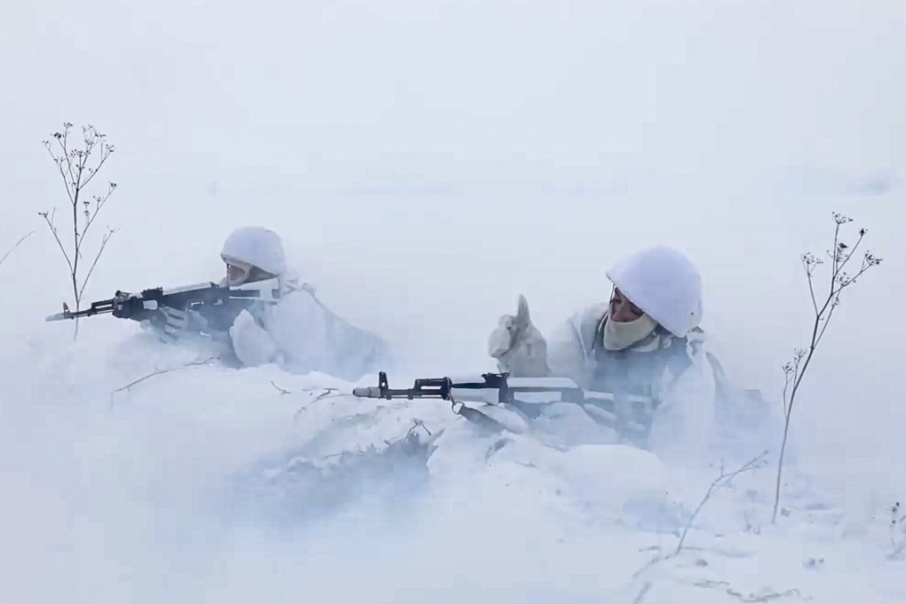 Russian soldiers attend military training at the Yurginsky training ground. Moscow has launched a series of military drills across the country amid the tensions with the West over Ukraine. Photo: Russian Defense Ministry Press Service via AP