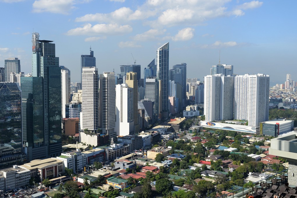 The financial district of Makati in Manila. The Philippine property market needs all the help it can get this year, says KMC Savills executive. Photo: AFP