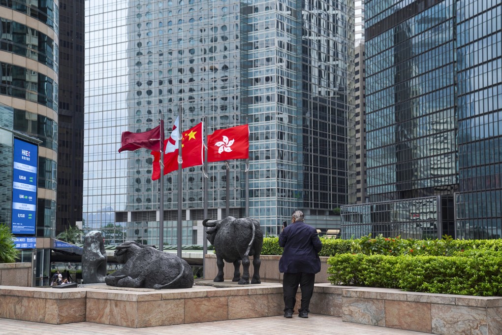 The Exchange Square complex, which houses the local bourse, in Hong Kong. Photo: Sam Tsang