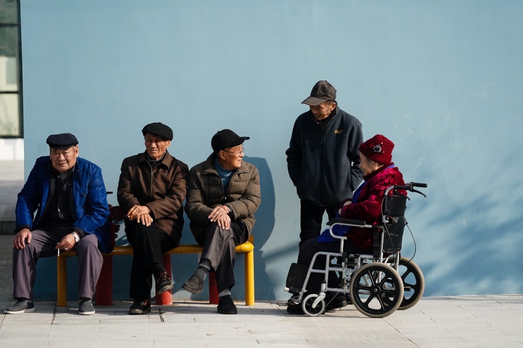 Senior citizens at a community elderly care center in Suzhou, China. Photo: Xinhua