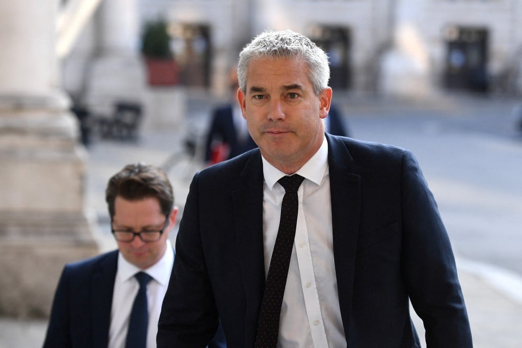 Steve Barclay, former Brexit minister, was appointed Boris Johnson’s chief of staff on February 6. Photo: Reuters
