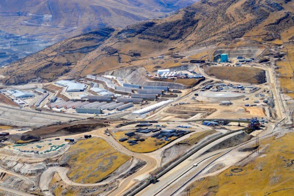 MMG’s Las Bambas copper mine in Peru. Photo: Handout