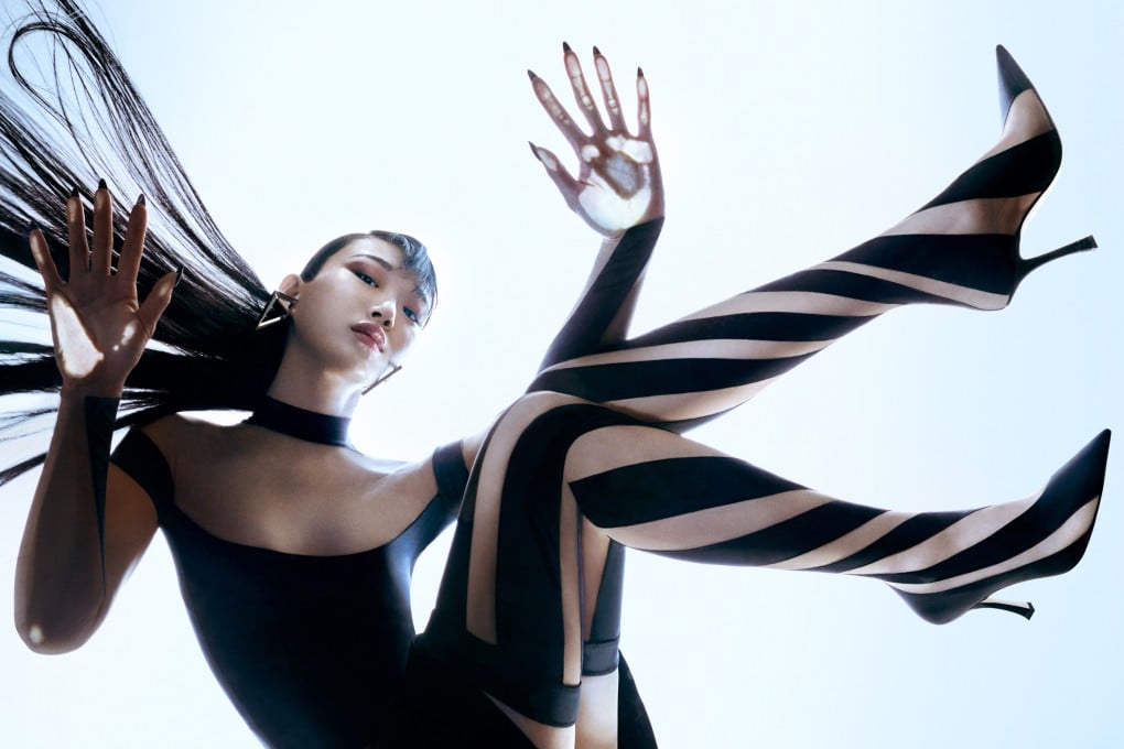 The creative directors of Jimmy Choo and Mugler have teamed up for a “sexy and sensual” shoe. collaboration.