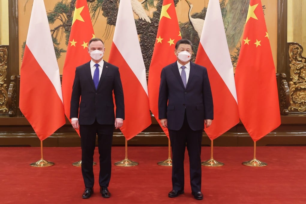 President Xi Jinping hosts Polish counterpart Andrzej Duda in Beijing on Sunday. Photo: Xinhua