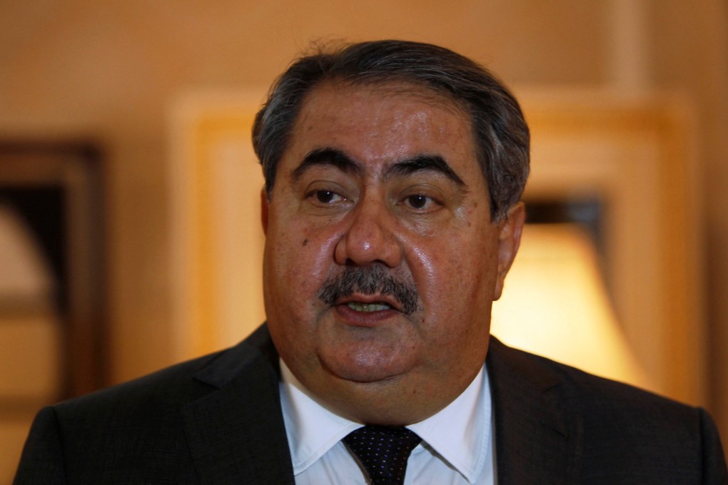 Iraq’s former deputy prime minister Hoshyar Zebari. Photo: Reuters