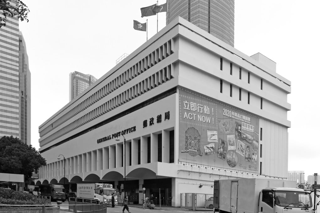 The General Post Office in Central, soon to be demolished, is one of the examples of post-war Hong Kong Modernist architecture German “urban wanderer” Walter Koditek highlights. Photo: Walter Koditek