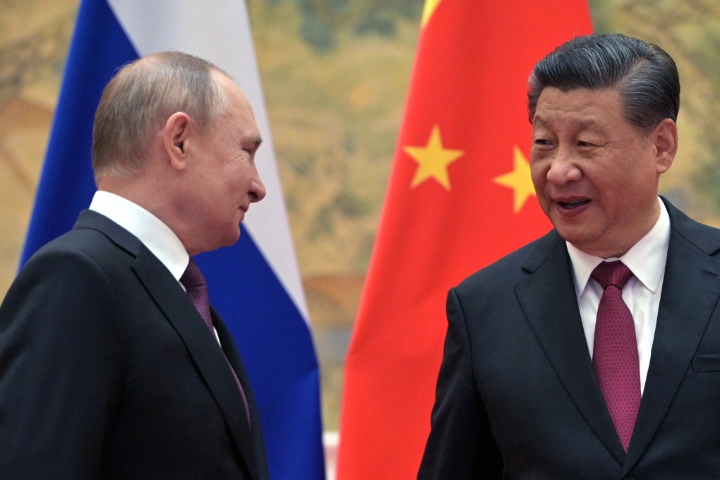 Russian President Vladimir Putin and Chinese President Xi Jinping meet on the sidelines of the Beijing 2022 Winter Olympics. Photo: EPA-EFE