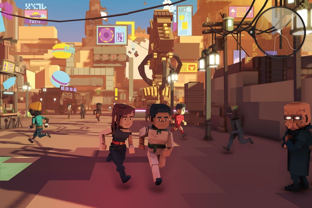 The Sandbox is a virtual world website where people can socialise and play games. Photo: Handout