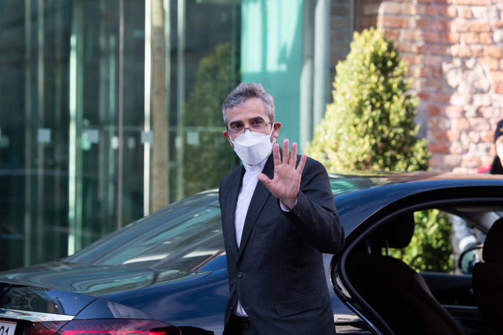 Iranian chief negotiator Ali Bagheri Kani arrives for a meeting in Vienna on Tuesday. Photo: EPA-EFE