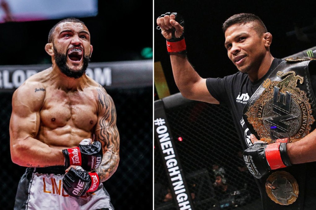 John Lineker (left) is out of Friday’s ONE: Bad Blood main event against Bibiano Fernandes. Photos: ONE Championship