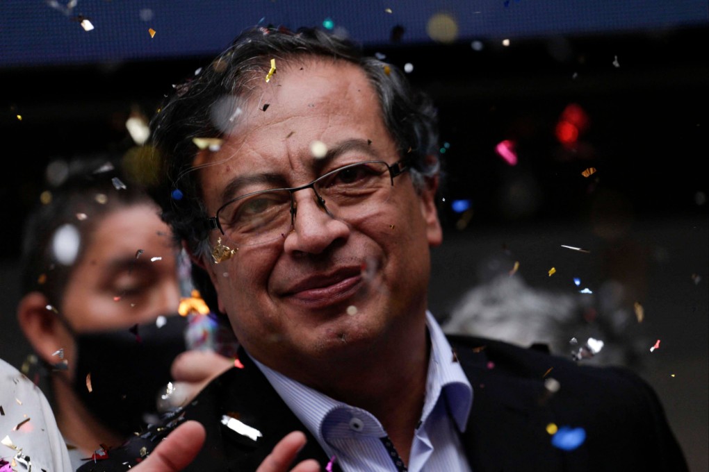 Colombian presidential front-runner Gustavo Petro in January. Photo: AFP