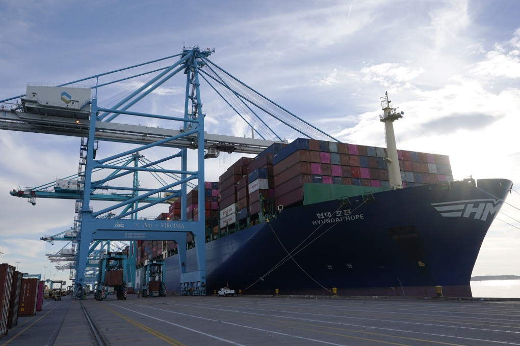 The US trade deficit in goods soared to a record US$1.1 trillion last year. Photo: AP