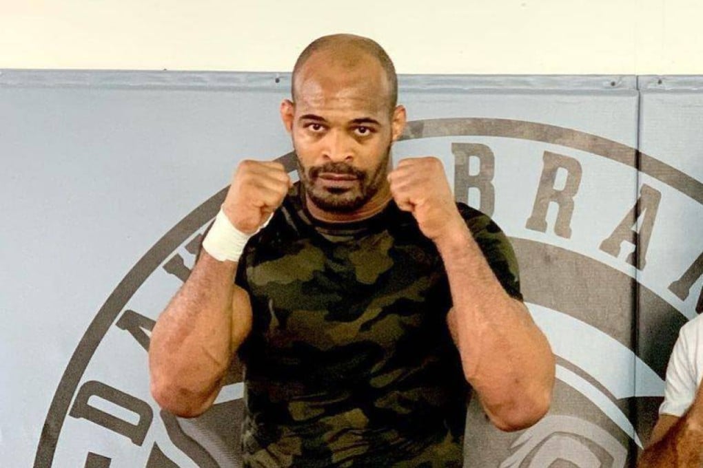David Branch poses during a training session. Photo: David Branch on Instagram