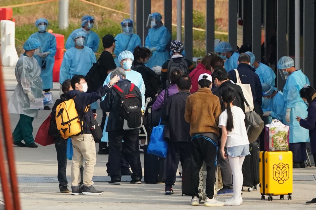The Penny’s Bay quarantine centre on Lantau Island had previously been used for close contacts. Photo: Felix Wong