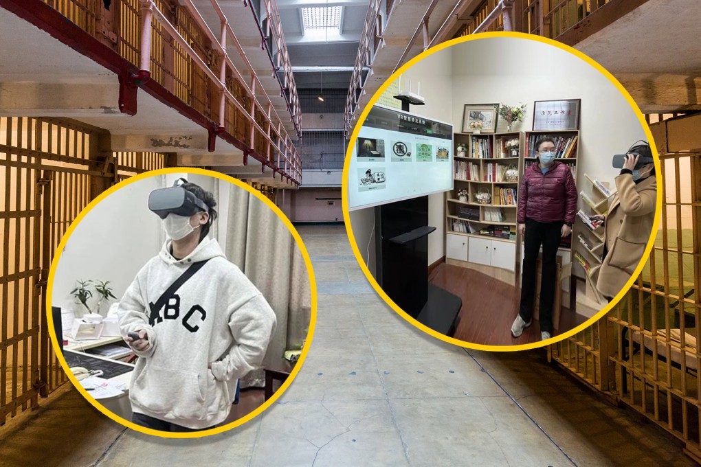 Shanghai is one of the major Chinese cities that is rolling out VR as a crime deterrent tool. Photo: Shanghai Community Corrections Administration