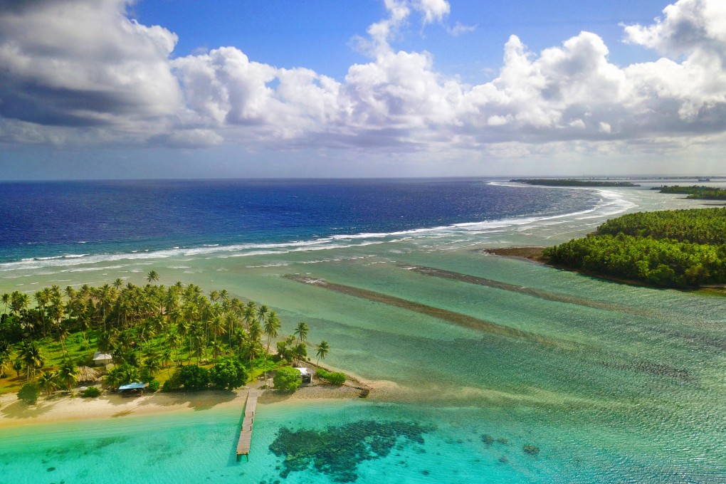 A tropical atoll in the Marshall Islands. Photo: Shutterstock