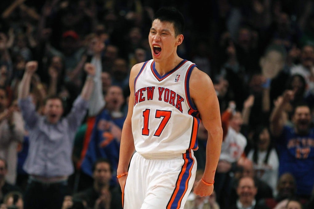 New York Knicks point guard Jeremy Lin in a game against the Dallas Maverick in New York. Photo: Reuters