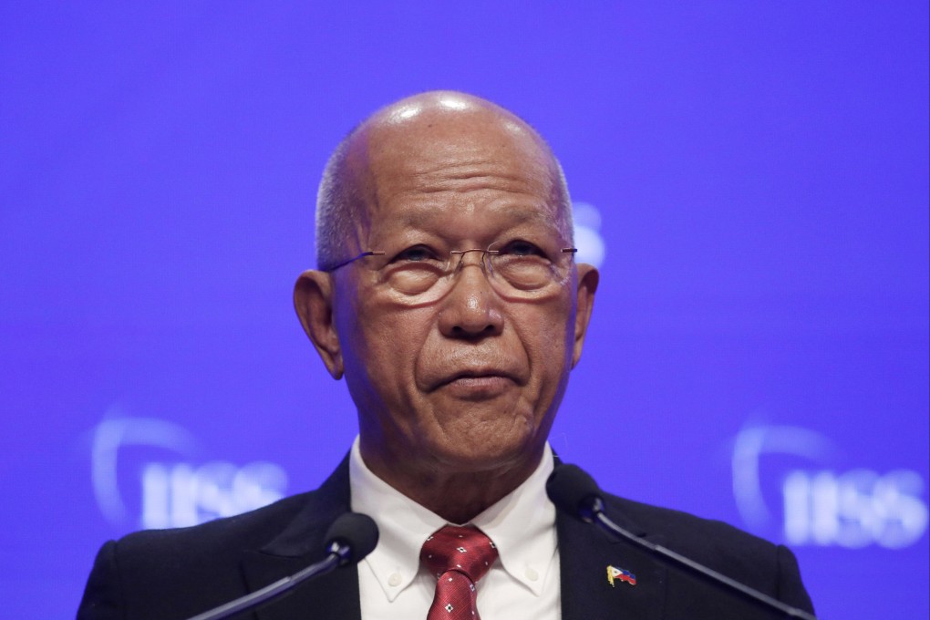 Philippines Secretary of National Defence Delfin Lorenzana is to meet with his Japanese counterpart. Photo: EPA