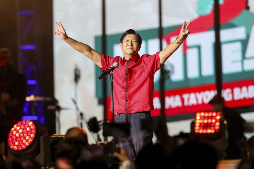 Ferdinand ‘Bongbong’ Marcos Jnr set to win election in May. Photo: AP