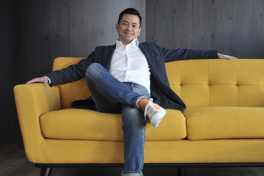 Eric Sim in Cyberport in Hong Kong. He tells Kate Whitehead about his journey from socially awkward nerdy kid to academic and founder of the Institute of Life. Photo: Eric Sim