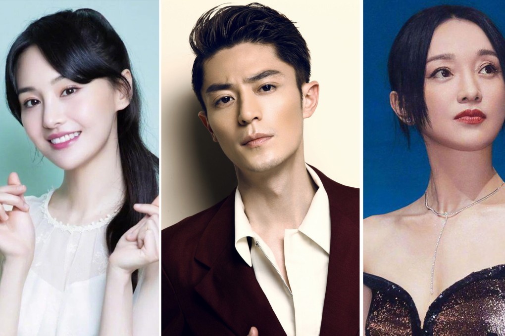 China celebrity crackdown: state TV regulators reinforce policy to stop sky-high pay for actors. From left to right - Zheng Shuang, Huo Jianhua and Zhou Xun. Photo: SCMP artwork