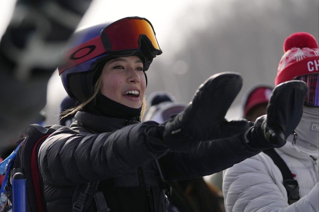 China’s Eileen Gu returns to action at the Winter Games on Sunday. Photo: AP