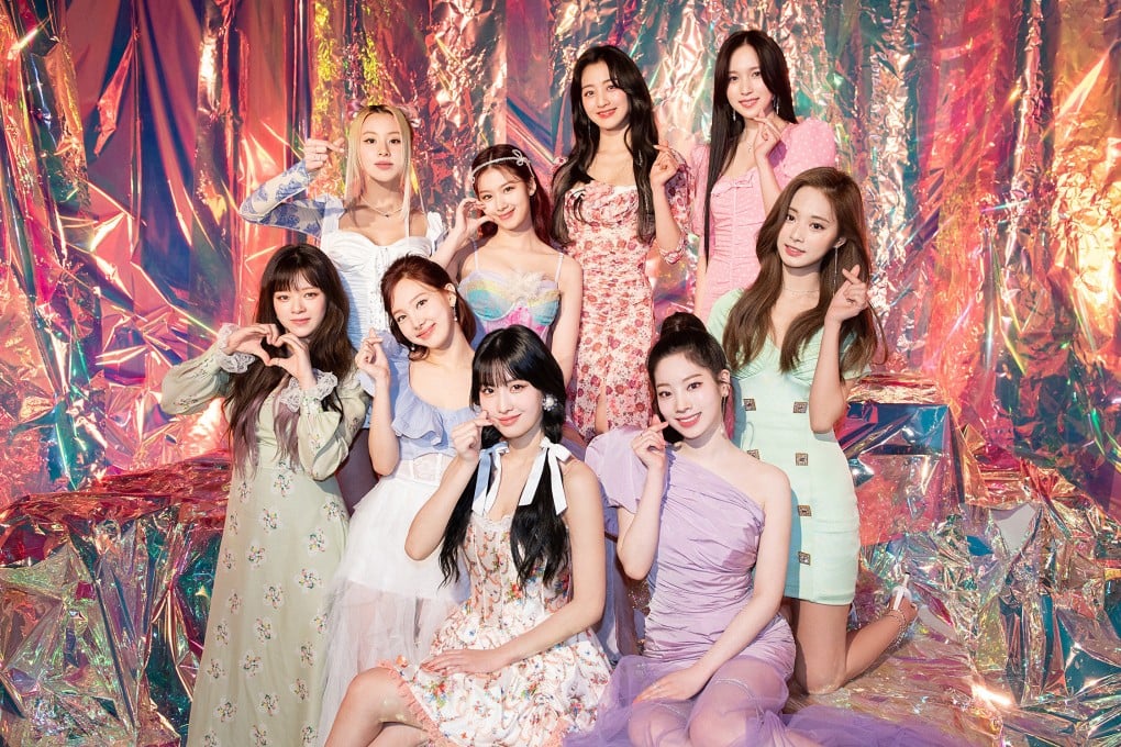 K-pop girl group Twice have a perfect song for Valentine’s Day. Photo: JYP Entertainment