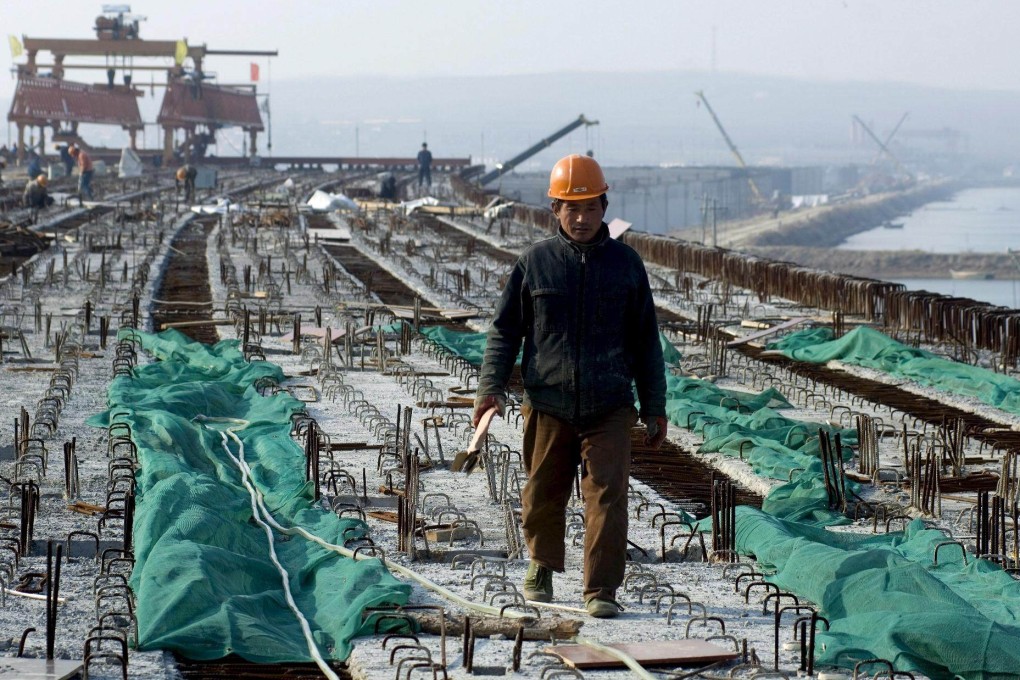 China is looking to modernise its rural and agricultural sectors by spending more on infrastructure projects. Photo: EPA