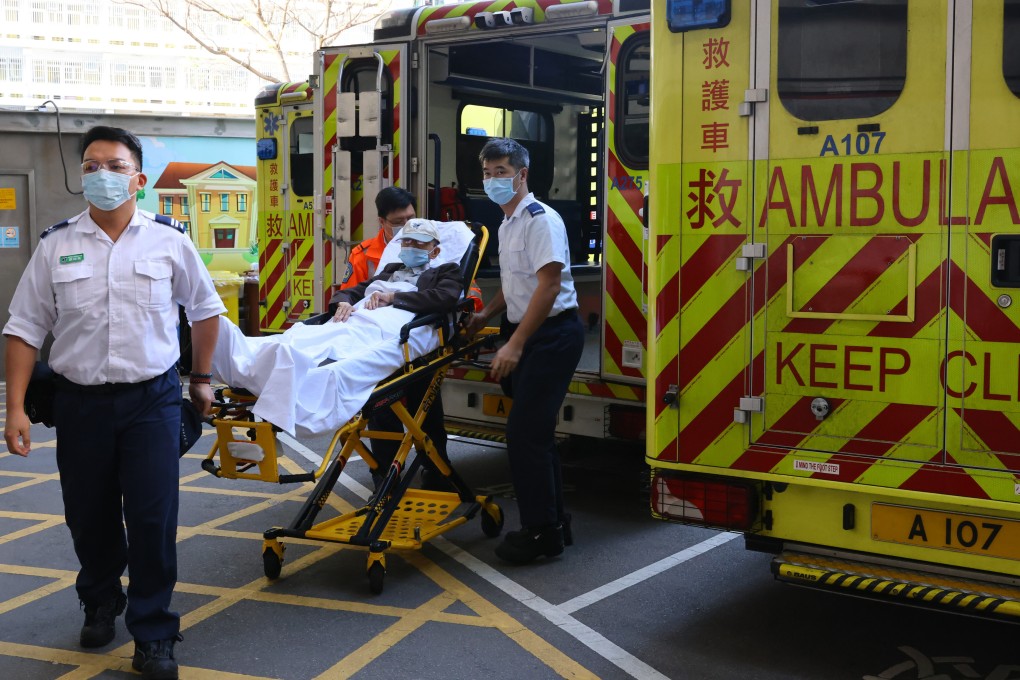 Paramedics are putting in 15-hour shifts because of the demand for emergency services. Photo: Dickson Lee