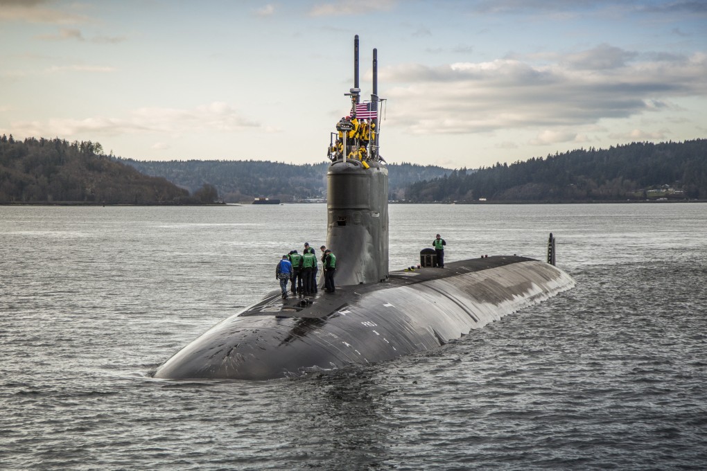 The Seawolf-class fast-attack submarine USS Connecticut. File photo: TNS