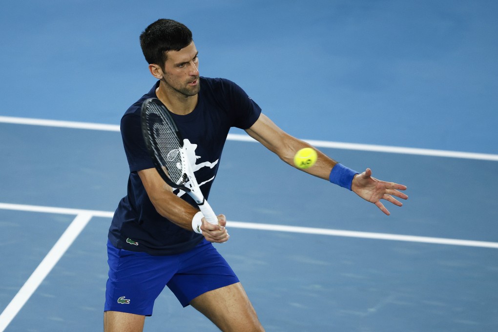Novak Djokovic was deported before the start of the Australian Open. Photo: Getty Images
