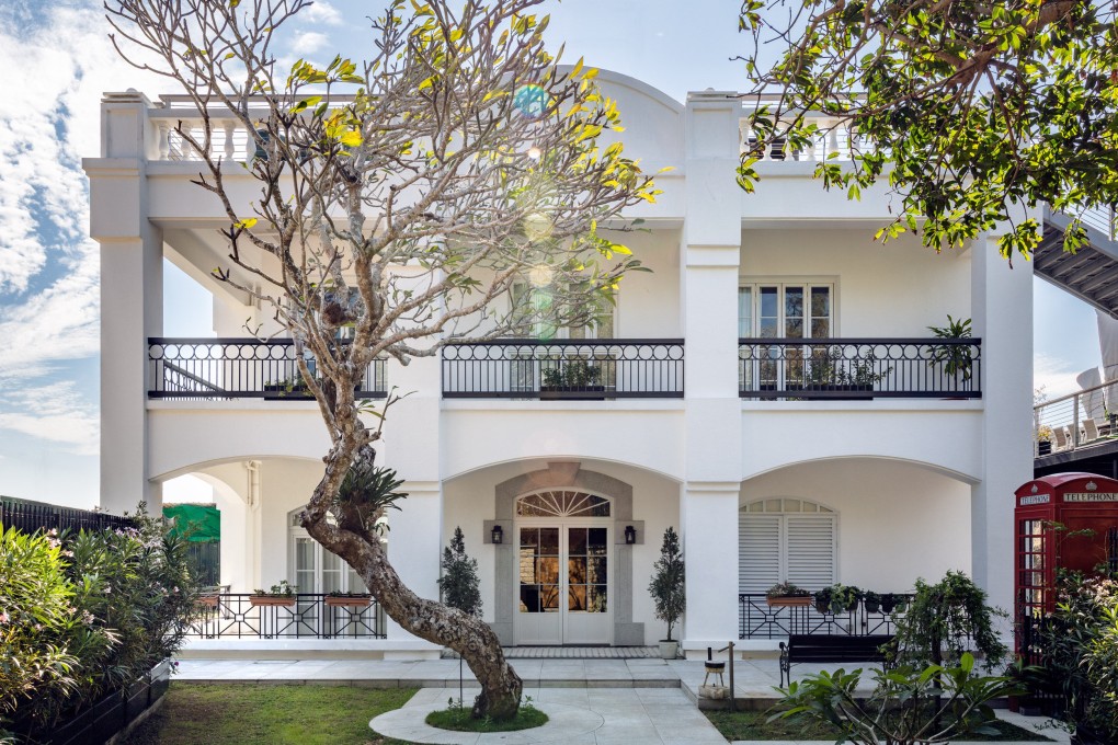 Architect Eric Chih and interior designer Kaye Dong turned the site of a rundown nunnery on Hong Kong’s Cheung Chau island into a home with “that old colonial building look”. Photo: Dennis Lo