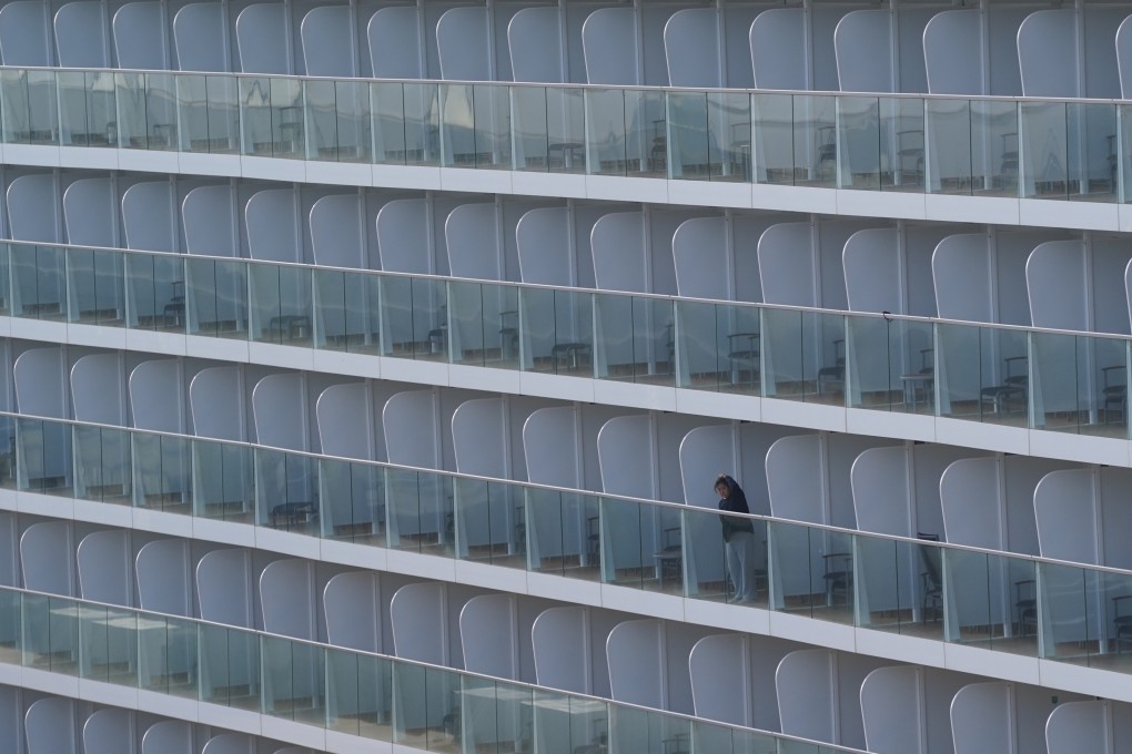 Hong Kong lawmakers have suggested using empty cruise ships as quarantine facilities amid the surging fifth wave of coronavirus infections. Photo: Sam Tsang
