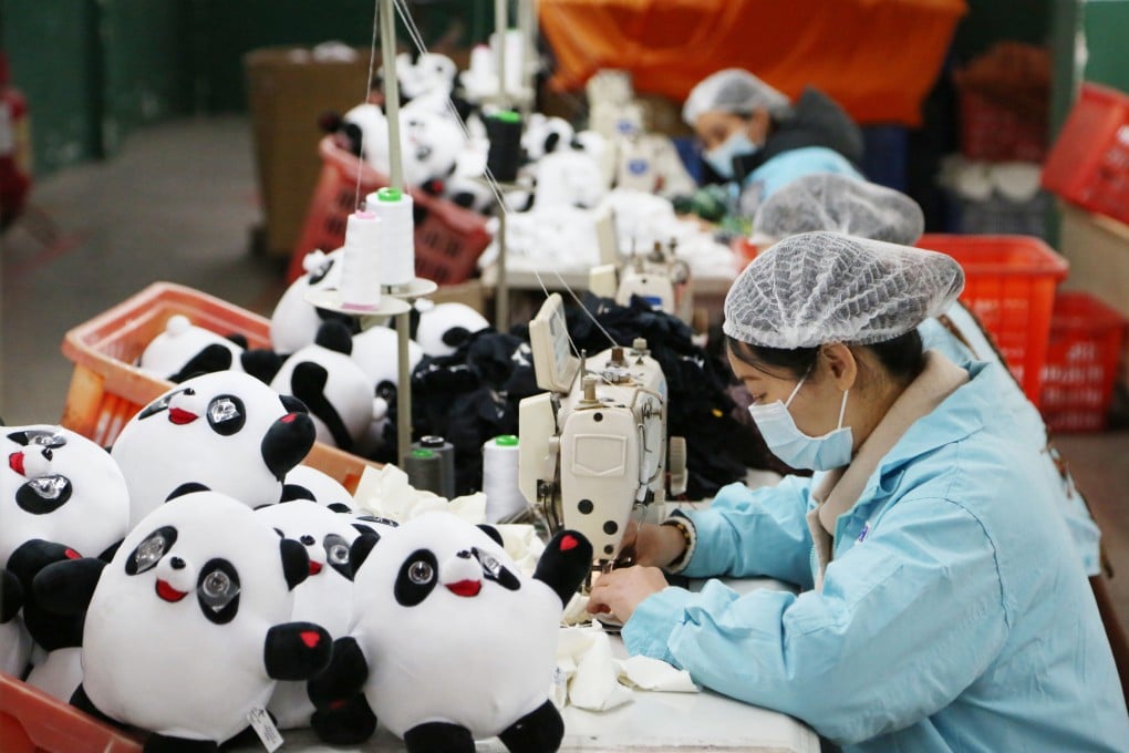 China’s producer price index (PPI) rose by 9.1 per cent in January, down from a rise of 10.3 per cent in December. Photo: Xinhua