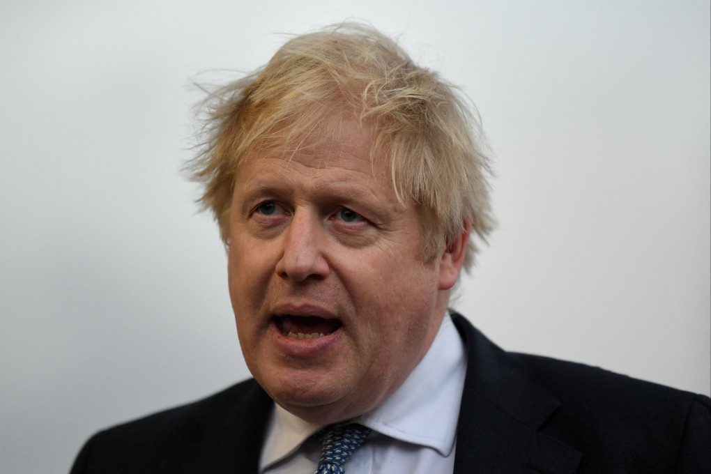British Prime Minister Boris Johnson’s Weibo post on Tuesday night had attracted 1.1 million likes by noon on Wednesday. Photo: Reuters