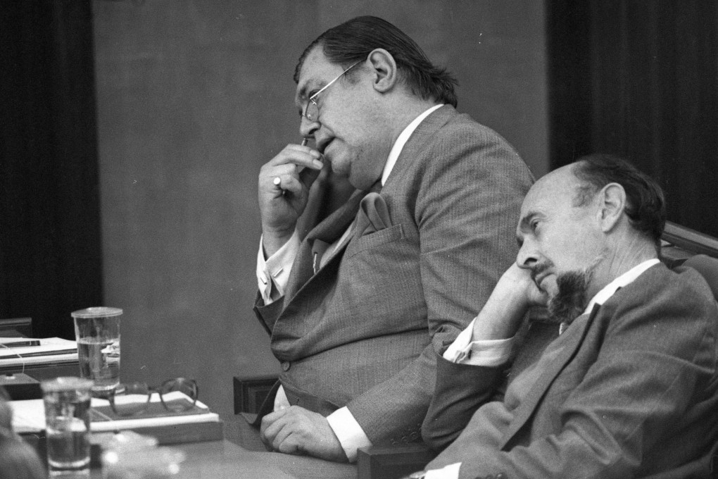 Listening to a budget speech in the Hong Kong Legislative Council in 1978. In the old days in Hong Kong, people were rarely disappointed by the sentiments public figures expressed - because they had low expectations of them. Photo: SCMP