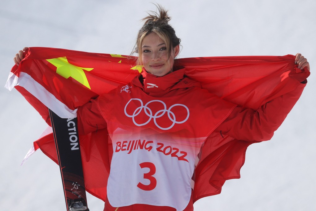 Freestyle skier Eileen Gu’s ability to cross the cultural divide has turned her into a sensation in China. Photo: EPA-EFE