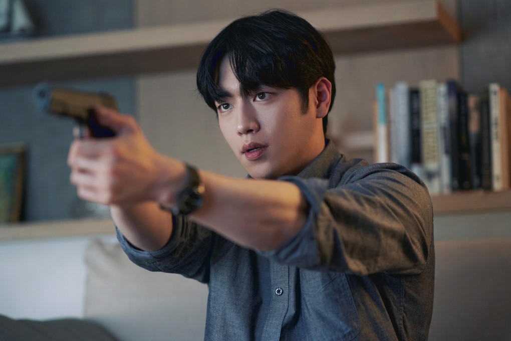 Seo Kang-joon as Kim Sae-ha in Grid on Disney+, a Korean suspense thriller series about the developer of a system to save humanity and the hunt for a serial killer. Photo Disney+