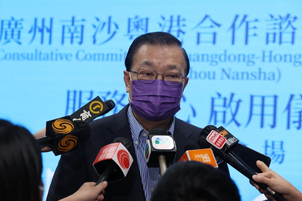 Tam Yiu-chung, a member of the National People’s Congress Standing Committee, says he believes next month’s Hong Kong leadership race should be postponed. Photo: Nora Tam