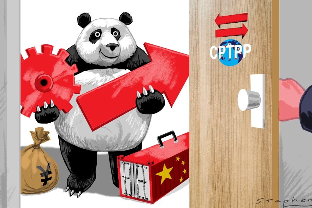 China says it has conducted ‘sufficient, holistic and profound’ research into the Comprehensive and Progressive Agreement for Trans-Pacific Partnership (CPTPP). Illustration: Craig Stephens