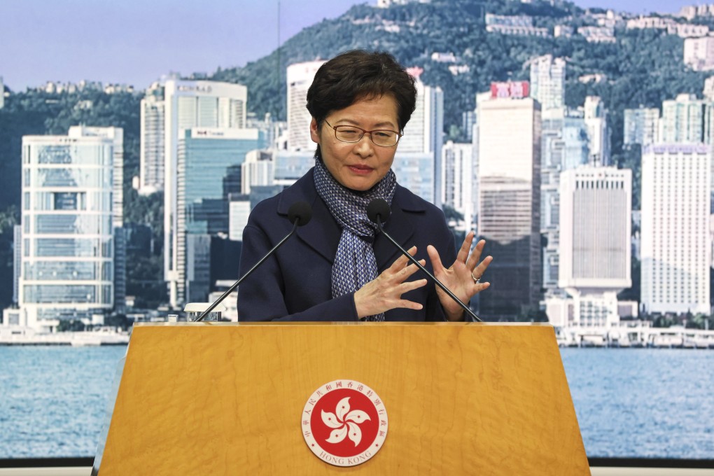 Hong Kong Chief Executive Carrie Lam has still not said whether she will seek a second term. Photo: May Tse