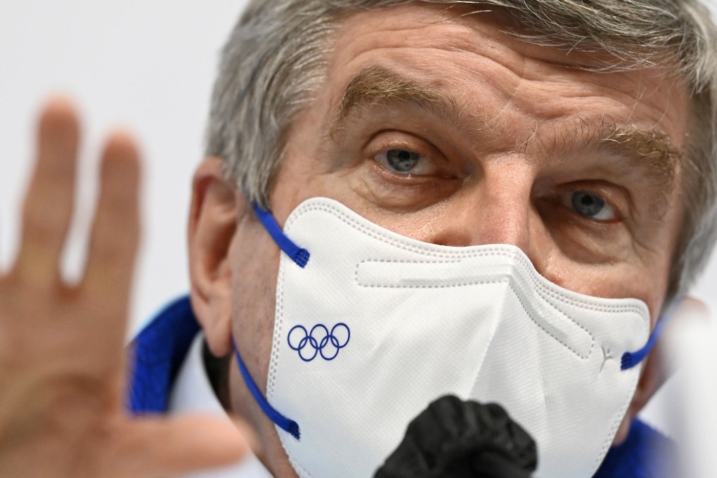 International Olympic Committee president Thomas Bach says the IOC has reminded Beijing organisers to remain politically neutral. Photo: Kyodo