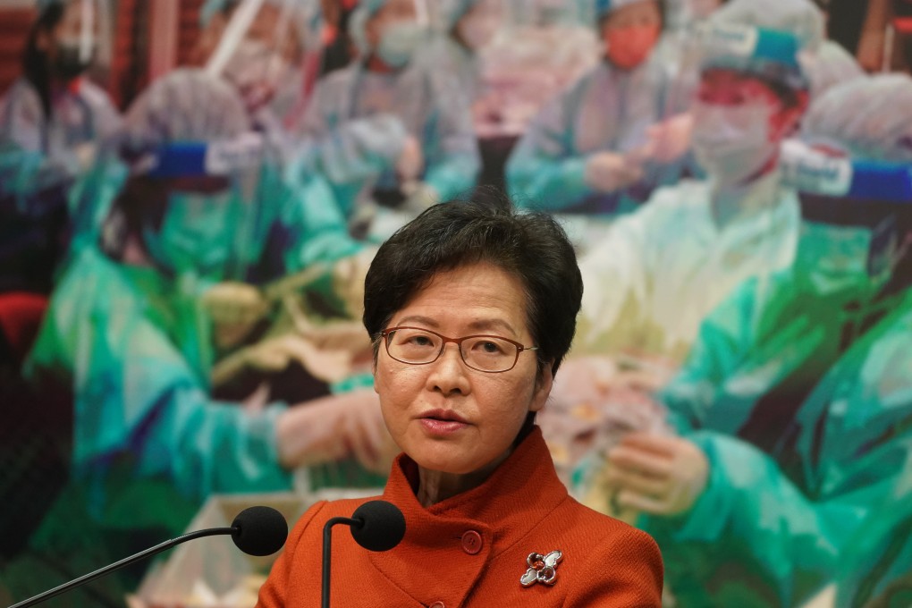 Hong Kong Chief Executive Carrie Lam Cheng Yuet-ngor. Photo: Robert Ng