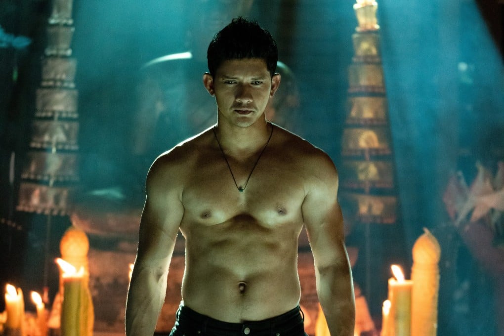 Iko Uwais as Kai in a still from Fistful of Vengeance, directed by Roel Reiné. Photo: Patrick Brown/Netflix.