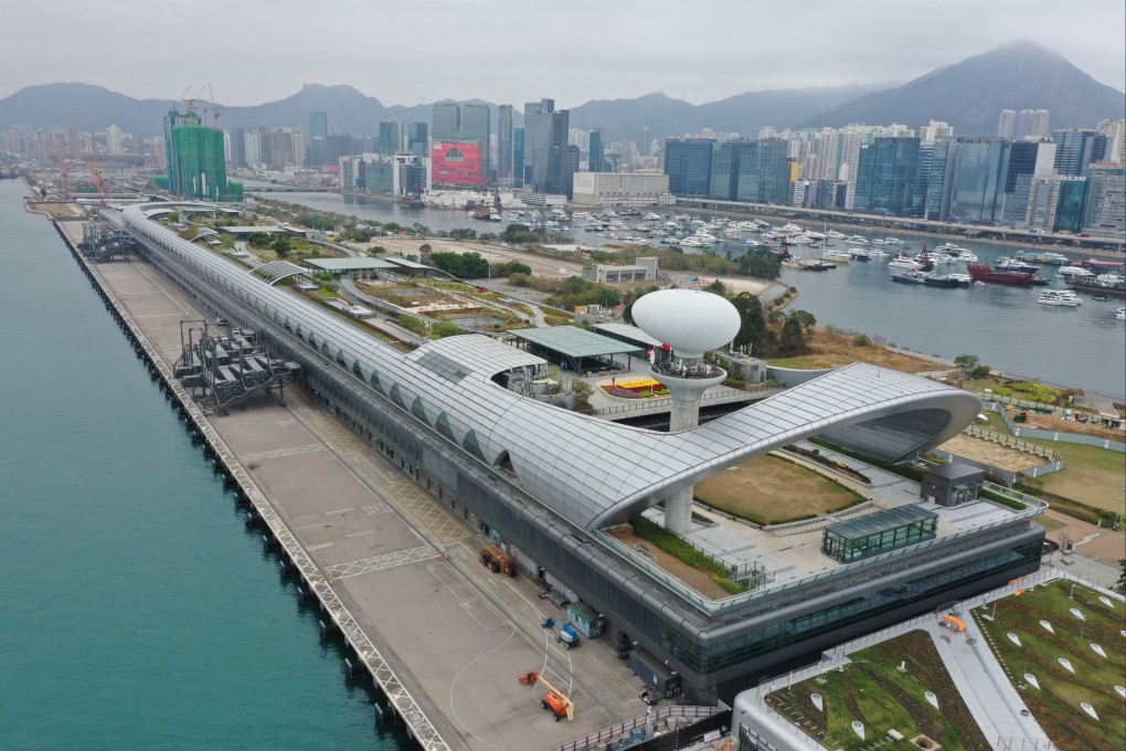 The Kai Tak Cruise Terminal could soon be converted to house Covid-19 patients with mild symptoms. Photo: Sam Tsang