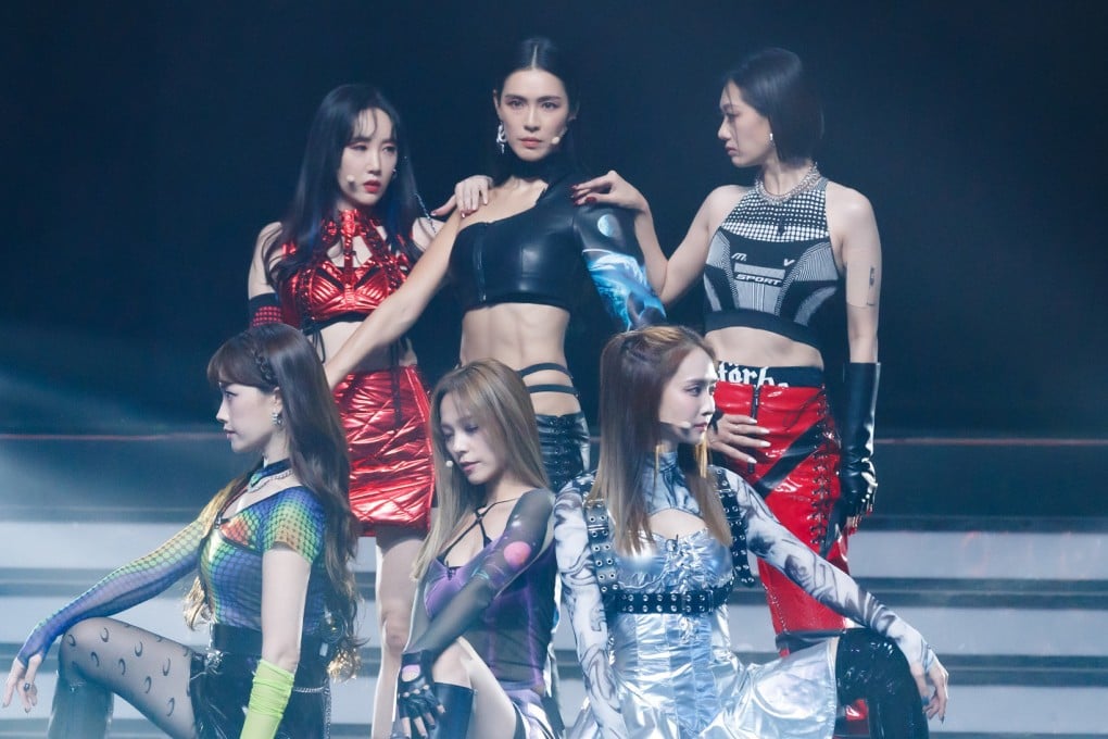 Ex-members of K-pop girl groups from the ’00s and ’10s returned to the stage on Mama the Idol. Photo: CJ ENM