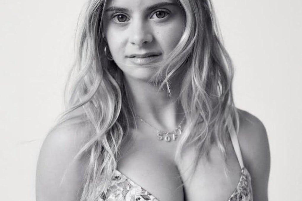 Model Sofia Jirau posted this picture of herself on Instagram wearing a bra from the Victoria’s Secret Love Cloud Collection. She is the brand’s first model with Down’s syndrome. Photo: Instagram